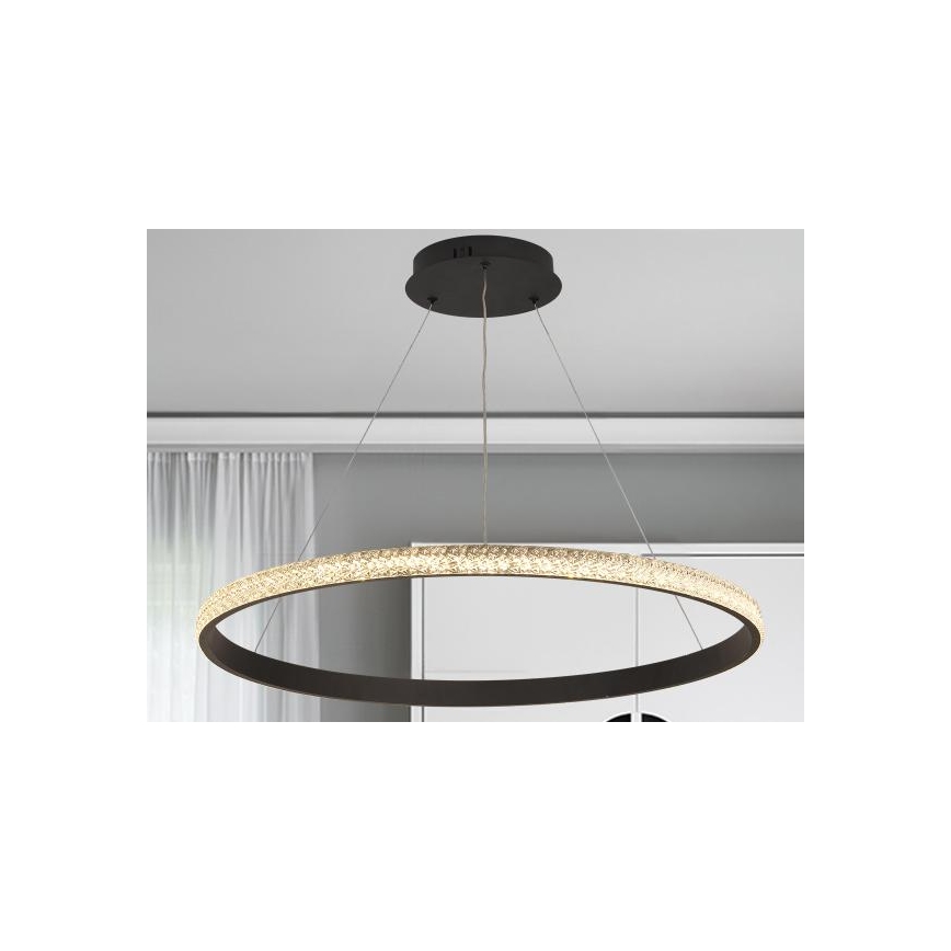 Lámpara de araña LED regulable LED/55W/230V 3000-6500K diá. 80 cm + control remoto