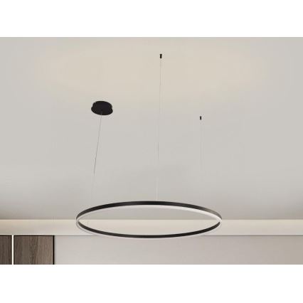 Lámpara de araña LED regulable LED/55W/230V 3000-6500K diá. 80 cm + control remoto