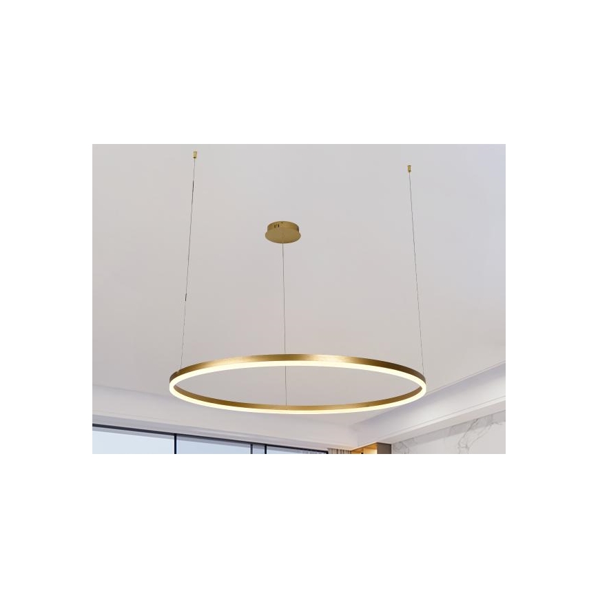 Lámpara de araña LED regulable LED/55W/230V 3000-6500K diá. 80 cm + control remoto