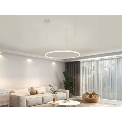 Lámpara de araña LED regulable LED/55W/230V 3000-6500K diá. 80 cm + control remoto