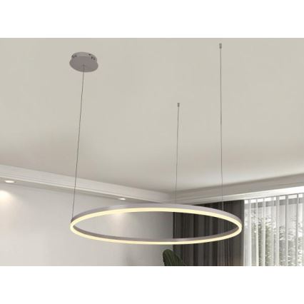 Lámpara de araña LED regulable LED/55W/230V 3000-6500K diá. 80 cm + control remoto