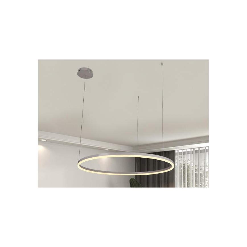 Lámpara de araña LED regulable LED/55W/230V 3000-6500K diá. 80 cm + control remoto