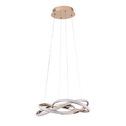 Lámpara de araña LED regulable LED/65W/230V 3000-6500K diá. 48 cm dorado + control remoto
