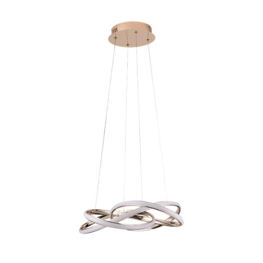 Lámpara de araña LED regulable LED/65W/230V 3000-6500K diá. 48 cm dorado + control remoto
