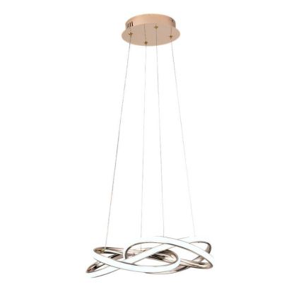 Lámpara de araña LED regulable LED/65W/230V 3000-6500K diá. 48 cm dorado + control remoto