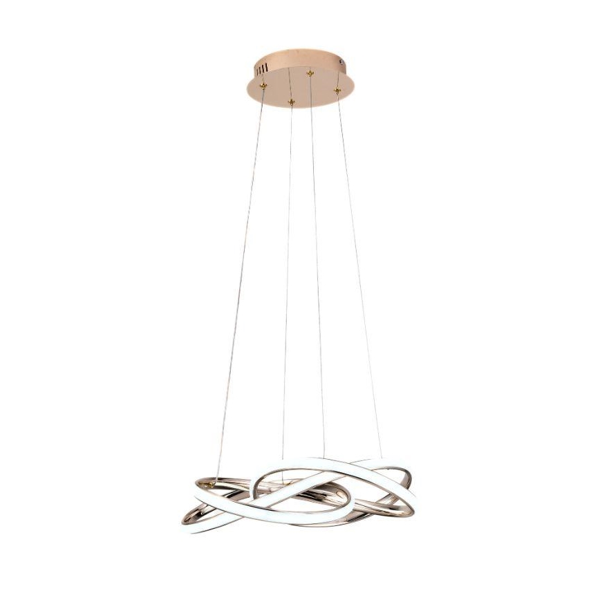 Lámpara de araña LED regulable LED/65W/230V 3000-6500K diá. 48 cm dorado + control remoto