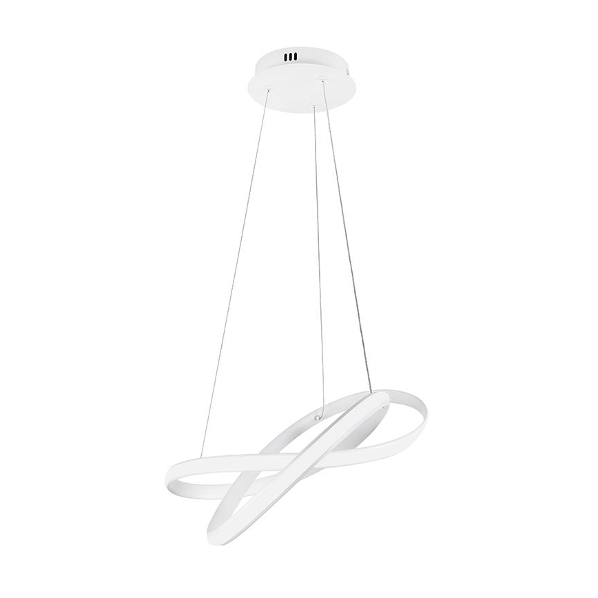 Lámpara de araña LED regulable LED/70W/230V 3000-6500K diá. 55 cm blanco + control remoto
