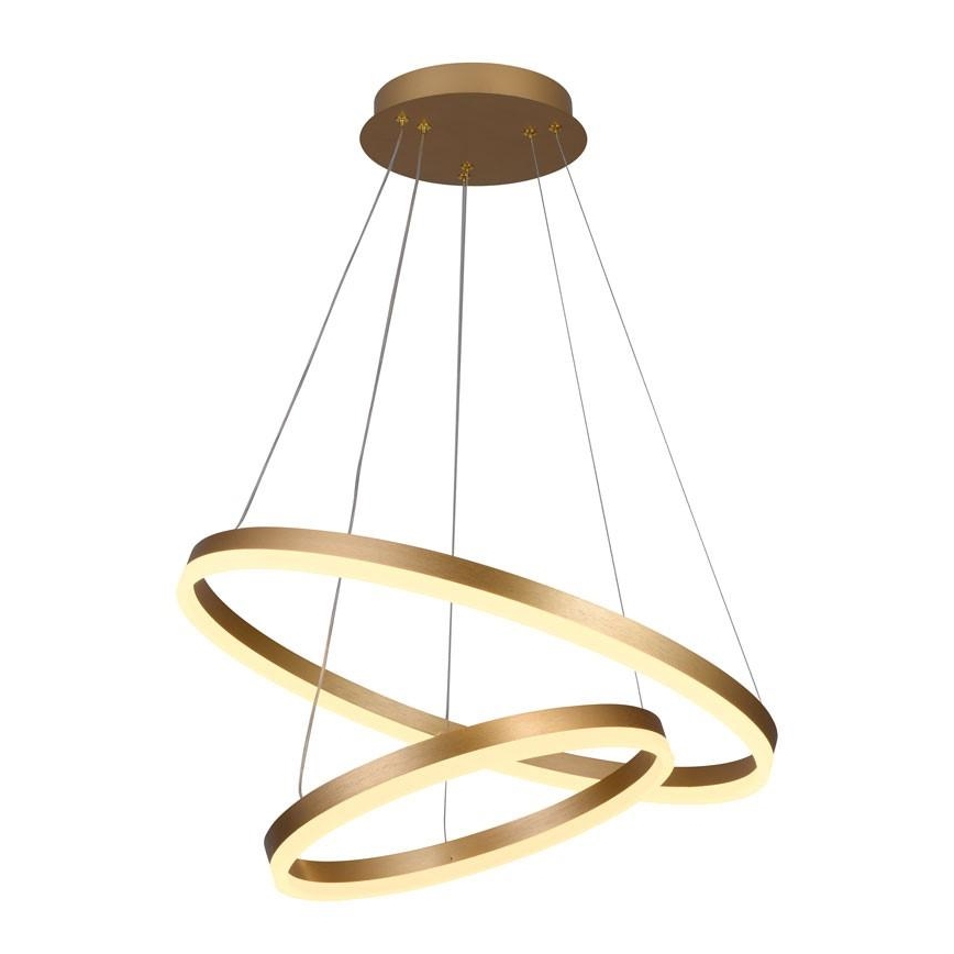 Lámpara de araña LED regulable LED/70W/230V 3000-6500K diá. 60 cm + control remoto