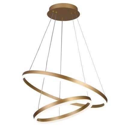Lámpara de araña LED regulable LED/70W/230V 3000-6500K diá. 60 cm + control remoto