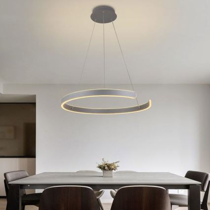 Lámpara de araña LED regulable LED/70W/230V 3000-6500K diá. 60 cm + control remoto