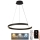 Lámpara de araña LED regulable LED/70W/230V 3000-6500K diá. 60 cm + control remoto