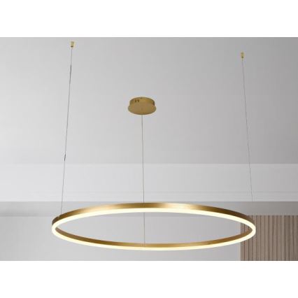 Lámpara de araña LED regulable LED/72W/230V 3000-6500K diá. 100 cm + control remoto