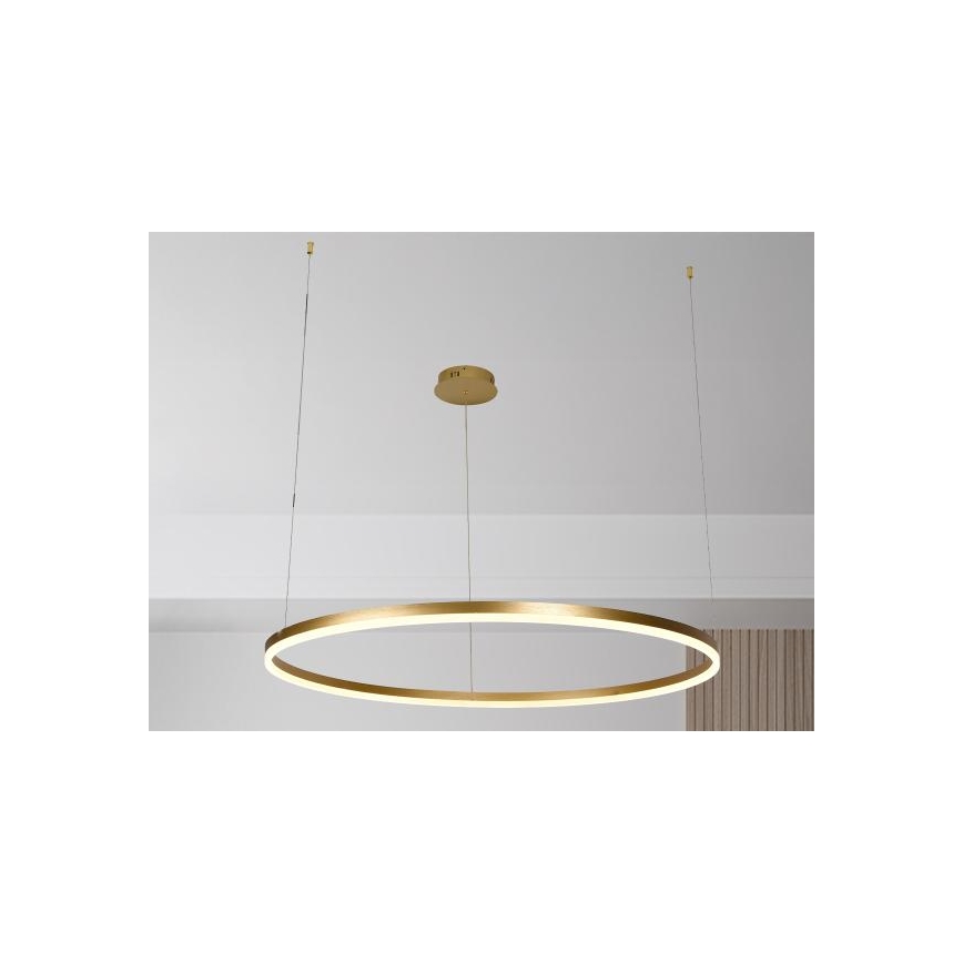 Lámpara de araña LED regulable LED/72W/230V 3000-6500K diá. 100 cm + control remoto
