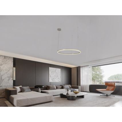 Lámpara de araña LED regulable LED/72W/230V 3000-6500K diá. 100 cm + control remoto