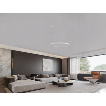 Lámpara de araña LED regulable LED/72W/230V 3000-6500K diá. 100 cm + control remoto