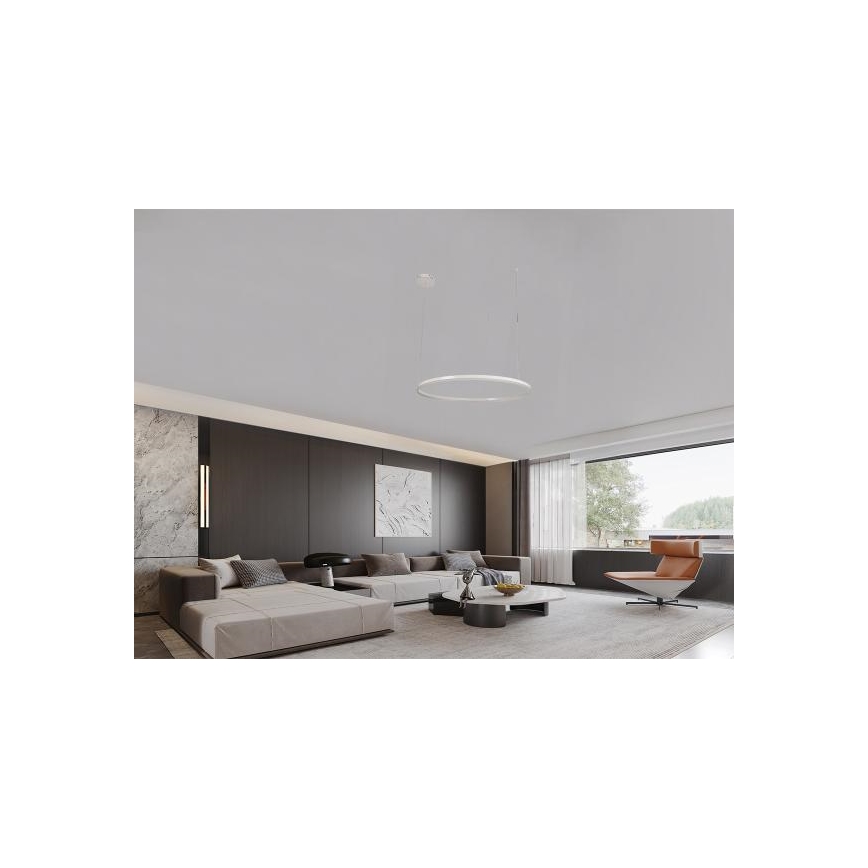 Lámpara de araña LED regulable LED/72W/230V 3000-6500K diá. 100 cm + control remoto