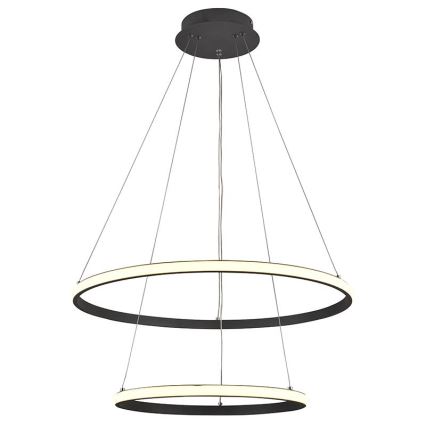 Lámpara de araña LED regulable LED/75W/230V 3000-6500K diá. 60 cm + control remoto