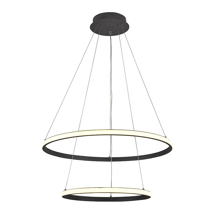 Lámpara de araña LED regulable LED/75W/230V 3000-6500K diá. 60 cm + control remoto