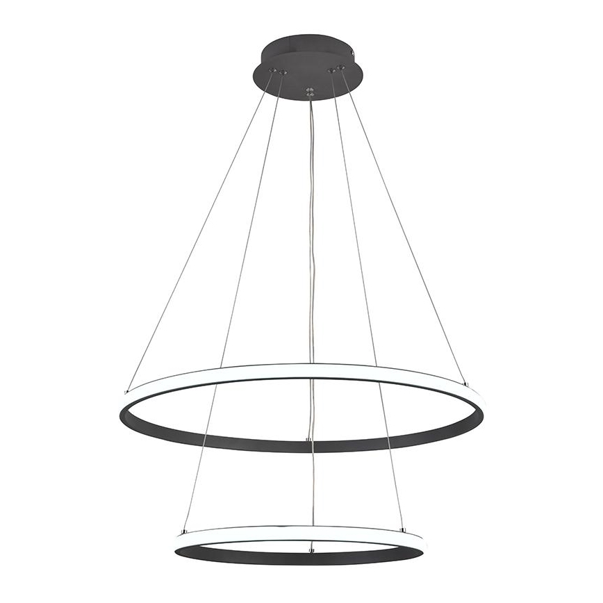 Lámpara de araña LED regulable LED/75W/230V 3000-6500K diá. 60 cm + control remoto