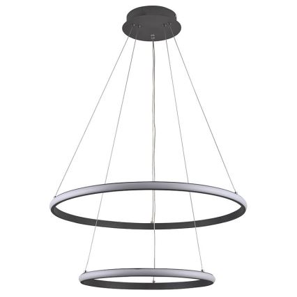Lámpara de araña LED regulable LED/75W/230V 3000-6500K diá. 60 cm + control remoto