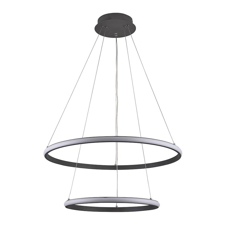 Lámpara de araña LED regulable LED/75W/230V 3000-6500K diá. 60 cm + control remoto