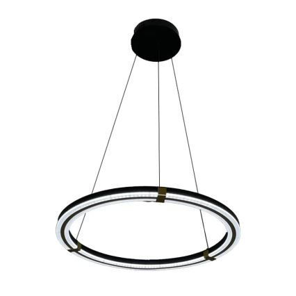 Lámpara de araña LED regulable LED/75W/230V 3000-6500K diá. 60 cm + control remoto