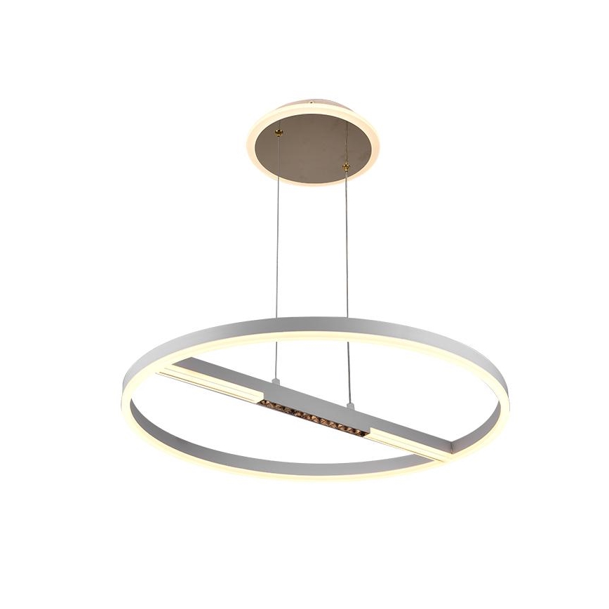 Lámpara de araña LED regulable LED/75W/230V 3000-6500K diá. 60 cm + control remoto
