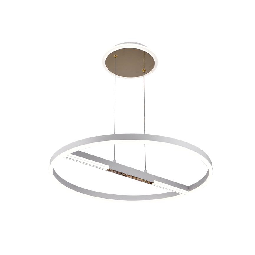 Lámpara de araña LED regulable LED/75W/230V 3000-6500K diá. 60 cm + control remoto