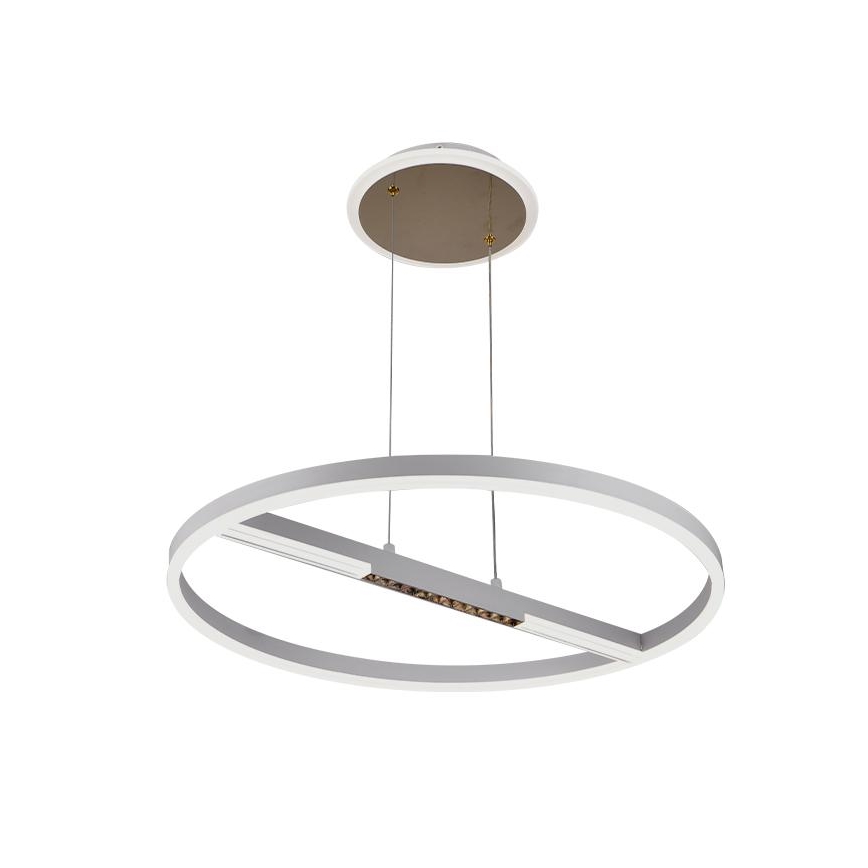 Lámpara de araña LED regulable LED/75W/230V 3000-6500K diá. 60 cm + control remoto