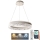 Lámpara de araña LED regulable LED/80W/230V 3000-6500K blanco + control remoto