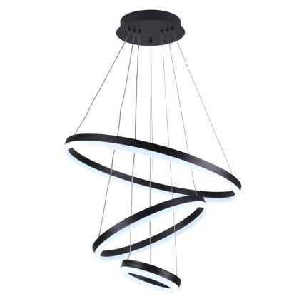 Lámpara de araña LED regulable LED/85W/230V 3000-6500K diá. 60 cm + control remoto