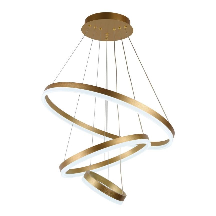 Lámpara de araña LED regulable LED/85W/230V 3000-6500K diá. 60 cm + control remoto