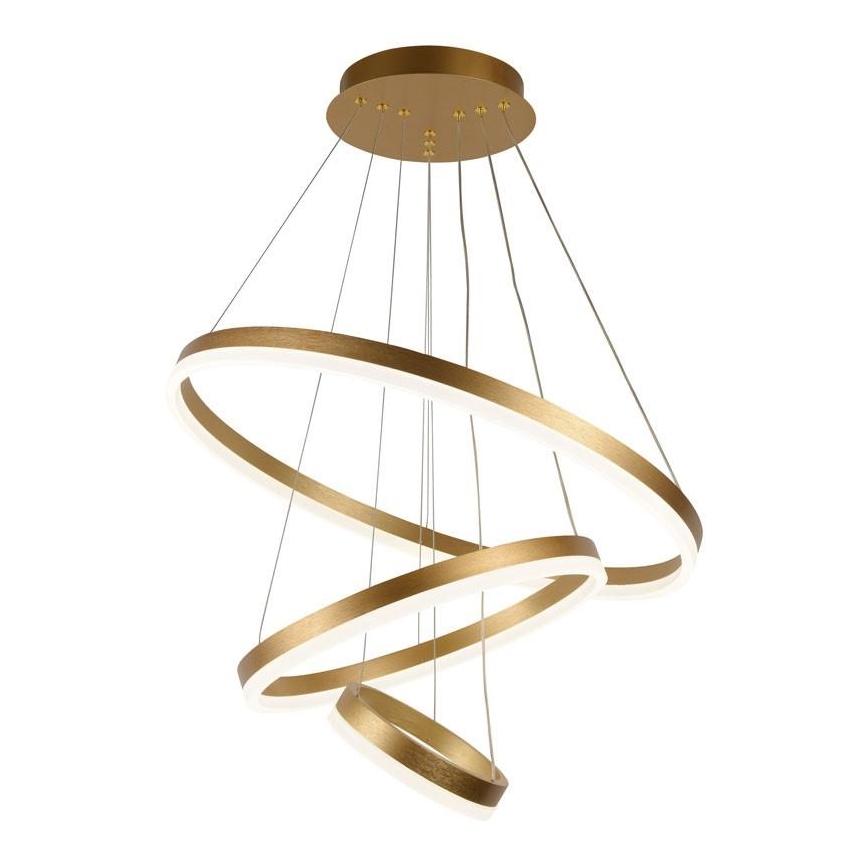 Lámpara de araña LED regulable LED/85W/230V 3000-6500K diá. 60 cm + control remoto