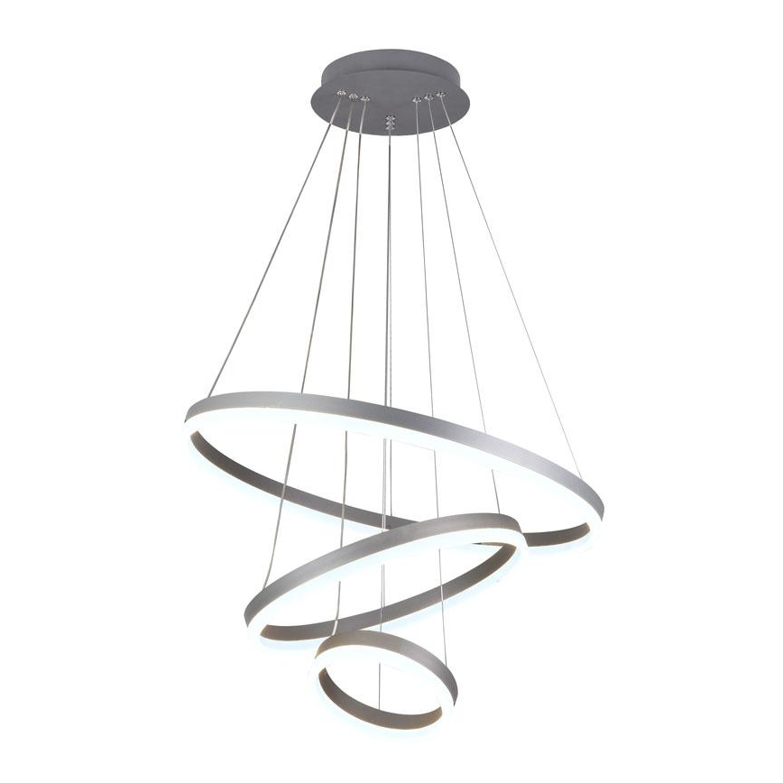 Lámpara de araña LED regulable LED/85W/230V 3000-6500K diá. 60 cm diá. 60 cm + control remoto