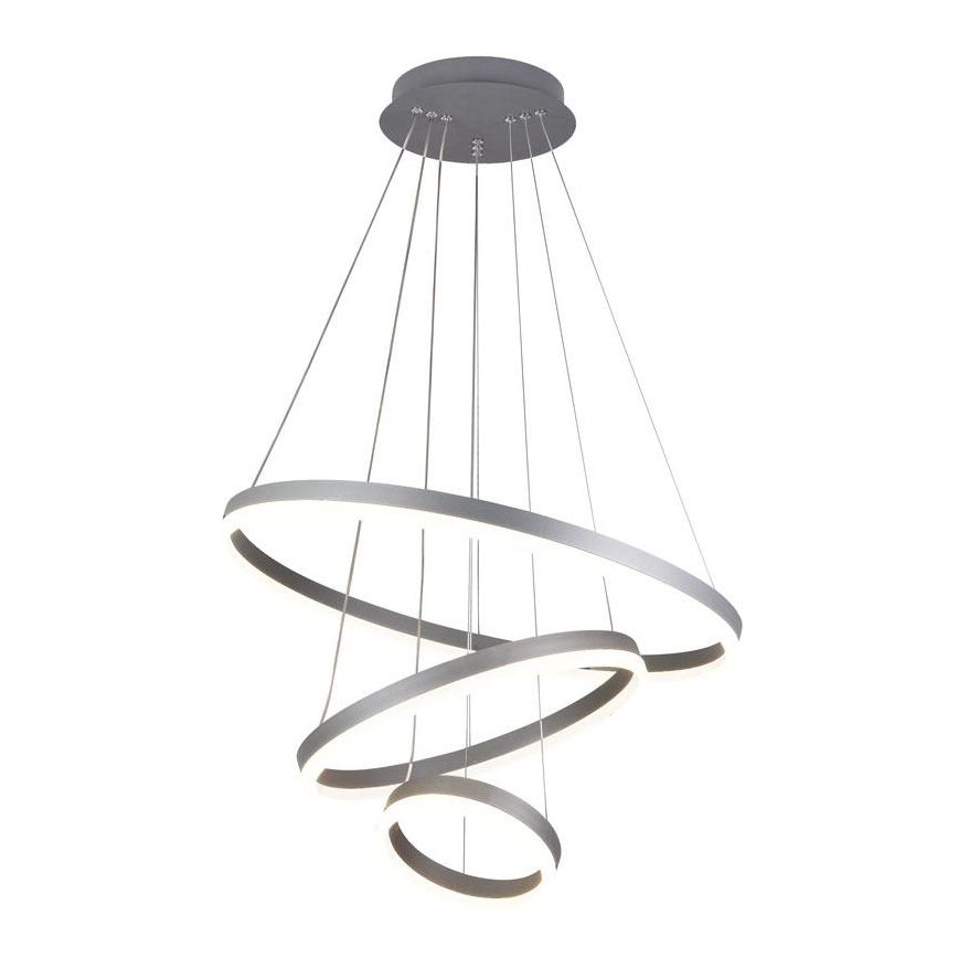 Lámpara de araña LED regulable LED/85W/230V 3000-6500K diá. 60 cm diá. 60 cm + control remoto