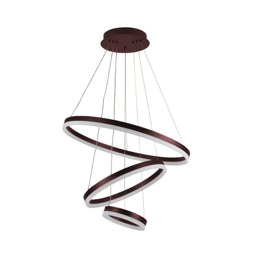 Lámpara de araña LED regulable LED/85W/230V 3000-6500K diá. 60 cm + control remoto