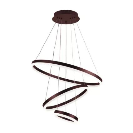 Lámpara de araña LED regulable LED/85W/230V 3000-6500K diá. 60 cm + control remoto