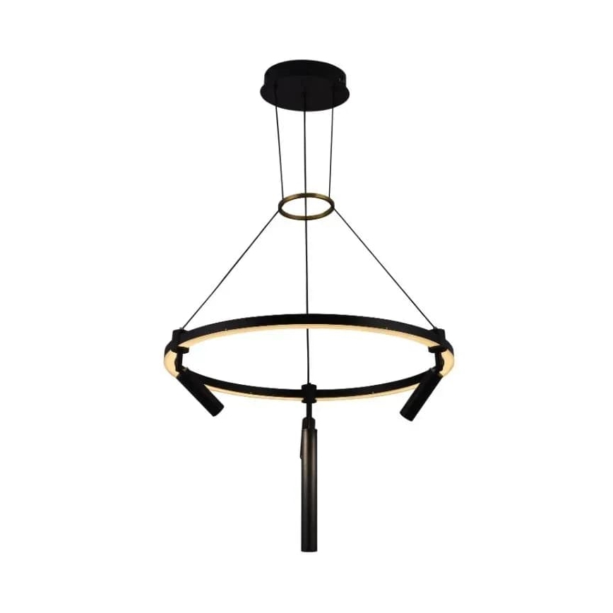 Lámpara de araña LED regulable LED/85W/230V 3000-6500K + control remoto