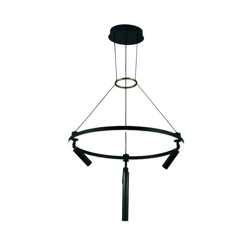 Lámpara de araña LED regulable LED/85W/230V 3000-6500K + control remoto