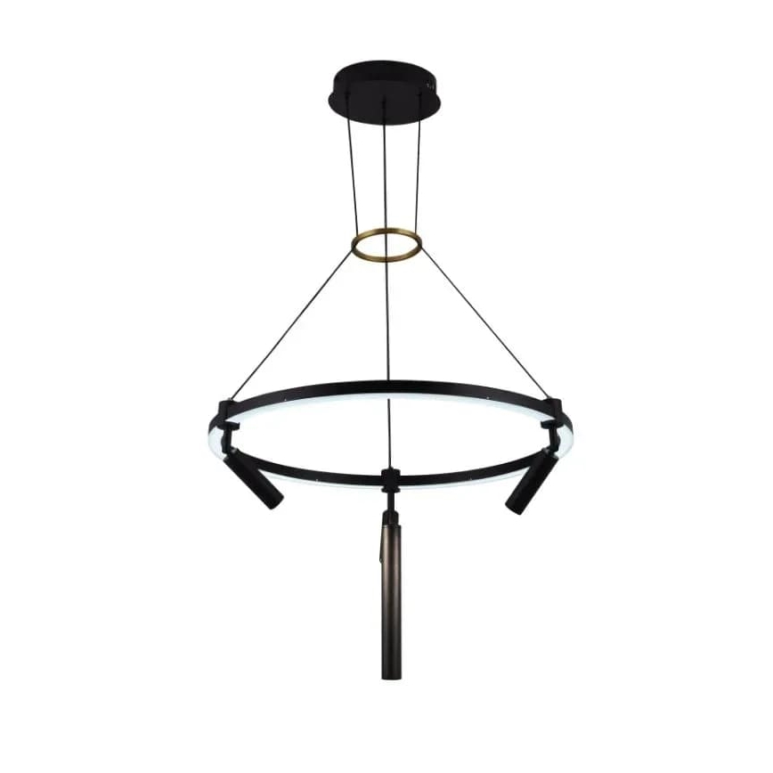 Lámpara de araña LED regulable LED/85W/230V 3000-6500K + control remoto