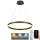 Lámpara de araña LED regulable LED/85W/230V 3000-6500K diá. 60 cm + control remoto