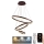 Lámpara de araña LED regulable LED/85W/230V 3000-6500K diá. 60 cm + control remoto