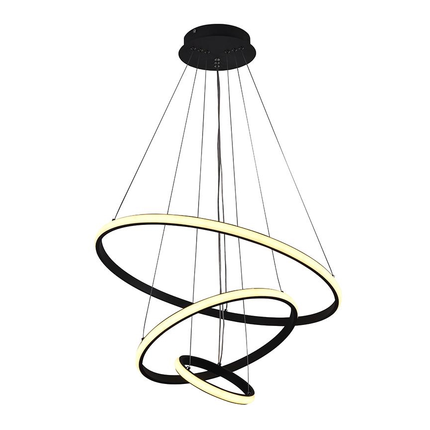 Lámpara de araña LED regulable LED/90W/230V 3000-6500K diá. 60 cm + control remoto