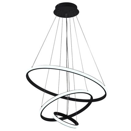 Lámpara de araña LED regulable LED/90W/230V 3000-6500K diá. 60 cm + control remoto