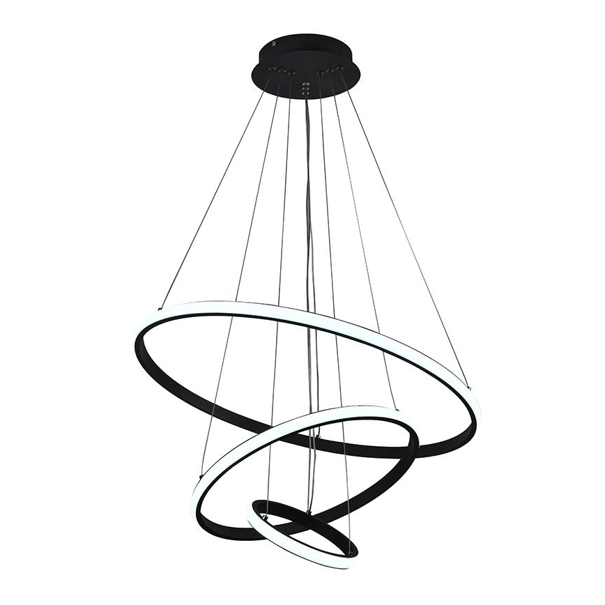 Lámpara de araña LED regulable LED/90W/230V 3000-6500K diá. 60 cm + control remoto