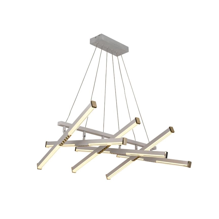 Lámpara de araña LED regulable LED/90W/230V 3000-6500K diá. 80 cm + control remoto
