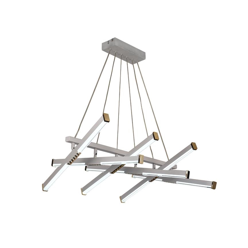 Lámpara de araña LED regulable LED/90W/230V 3000-6500K diá. 80 cm + control remoto