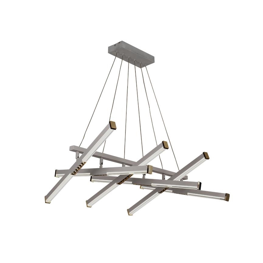 Lámpara de araña LED regulable LED/90W/230V 3000-6500K diá. 80 cm + control remoto