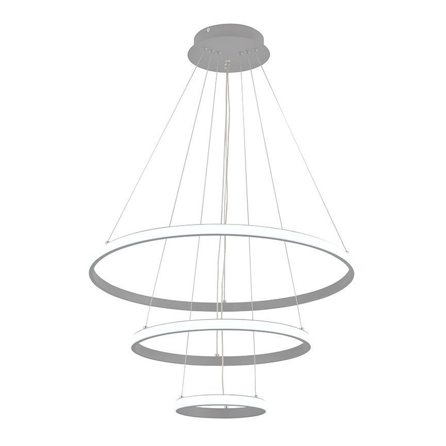 Lámpara de araña LED regulable LED/90W/230V 3000-6500K diá. 60 cm + control remoto