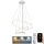 Lámpara de araña LED regulable LED/90W/230V 3000-6500K diá. 60 cm + control remoto